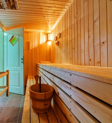 Bungalowpark met sauna