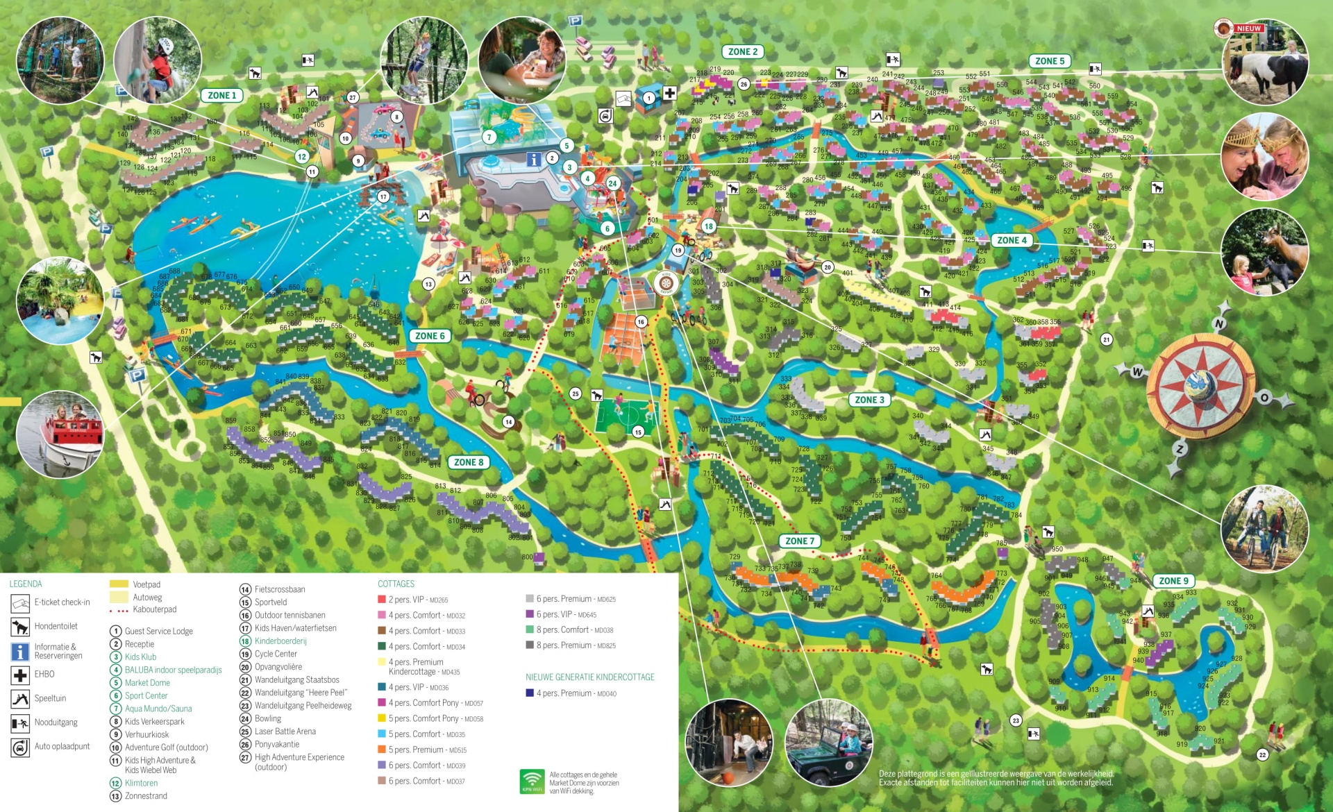Center Parcs Map